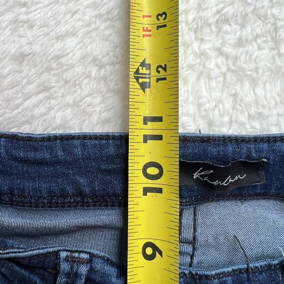 KanCan L.A. Mid-Rise Skinny Dark Wash Jeans Size 9/28 Style 11038 Cut# 1462 - Picture 7 of 9